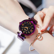 Load image into Gallery viewer, 2019 Women Watches Magnetic Starry Sky Female Clock Quartz Wristwatch Fashion Ladies Wrist Watch reloj mujer relogio feminino