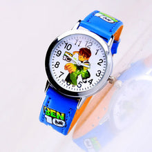 Load image into Gallery viewer, Ben 10 Cartoon Children Watch Leather Quartz Kids Watches Child Wrist For Boys Students Sports Clock Relogio Hombre